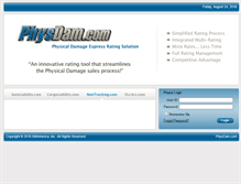 Tablet Screenshot of physdam.com